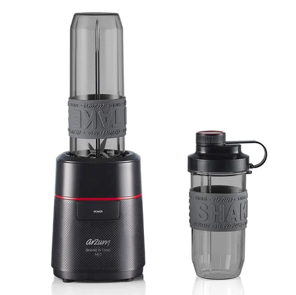 Arzum Shake'N Take Personal Blender, 500 W, AR1147 -Black
