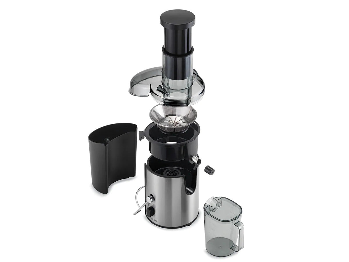  Kenwood  عصارة فواكه 800 وات سعة 2 لتر , JEM02.A0BK -  أسود وفضي
