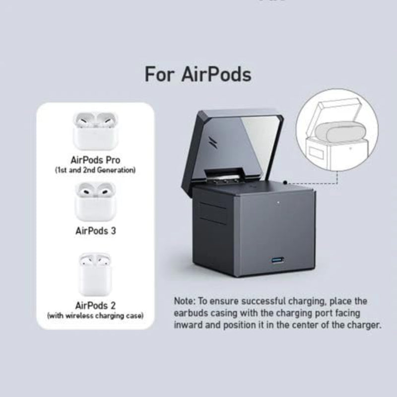 Anker 3-in-1 Cube Wireless MagSafe Charger 15W Y1811KA1 – Black