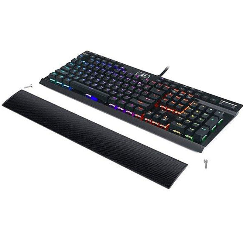 لوحة مفاتيح ميكانيكية Redragon K550 Yama (سويتش بنفسجي وإضاءة خلفية RGB) – 131 مفتاحاً – لون أسود