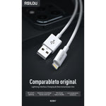 Rsilou Lightning Cable 3A 100CM R2007-001 – White