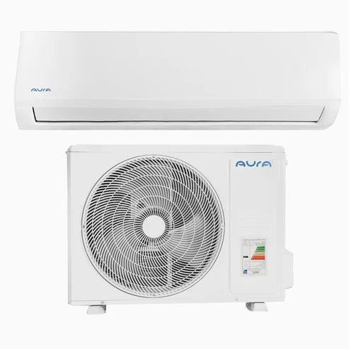Aura 3 HP Split Air Conditioner Cool & Heat with Digital Display, Plasma & Turbo, AGE-24HP - White
