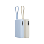 باور بانك Xiaomi بسعة 10000 مللي أمبير، شحن سريع 67 واط مع كابل USB-C مدمج