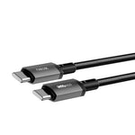 WIWU USB Type-C to USB Type-C 60W PD Cable 1M – Black