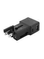 RAVPower شاحن منزلي عالمي ، قدرة 25 واط، بمنفذين USB – أسود
