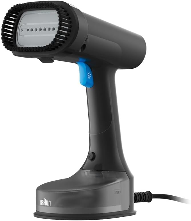 مكواة بخار محمولة Braun QuickStyle 5 بقدرة 1200 وات وسعة 150 مل  (GS5031BL) – أسود
