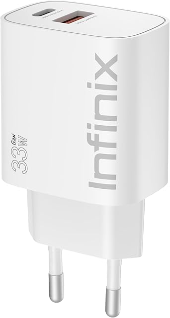 Infinix XC33EU 33W Fast Charging With Cable Typ c To Typ c