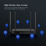 Tenda W18e Wireless Enterprise Router Dual Band AC1200 Gigabit, 4 Antennas, 1200Mbps