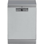 غسالة أطباق بيكو فري ستاند 15 فرد، 60 سم، 6 برامج، BDFN26520XQ - Silver