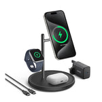 Anker MagGo Wireless Charging Station 15W 3-in-1 B52M3V11 – Black