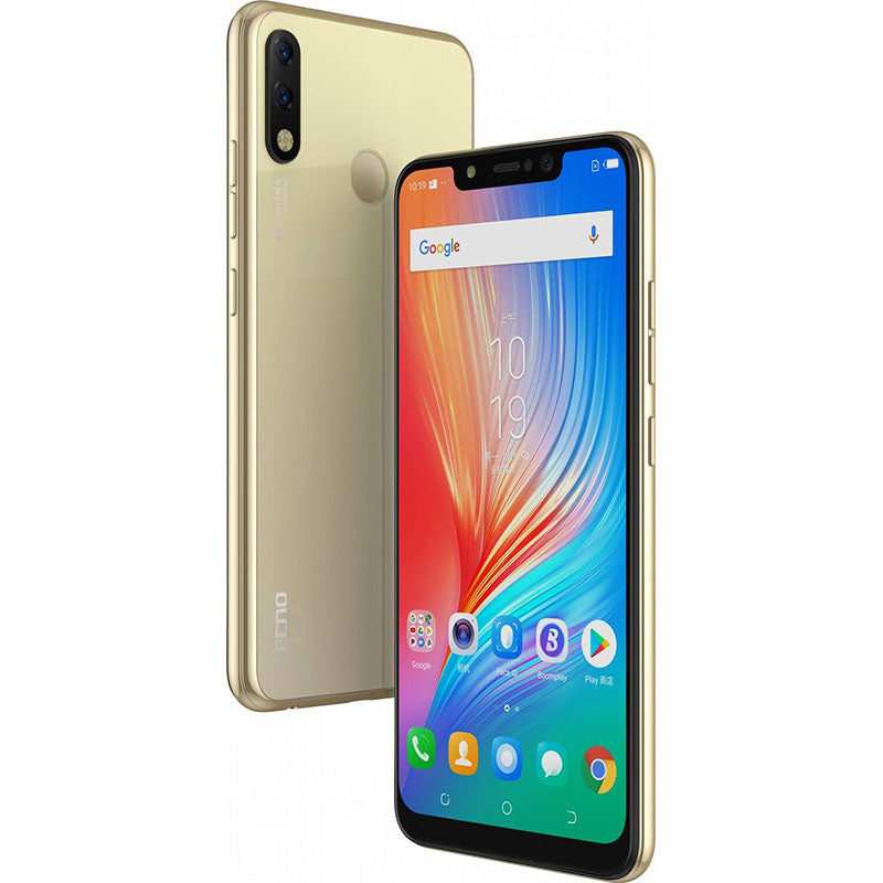 Tecno Spark 3 Pro 32+2 Champagne Gold - Dream2000 Stores