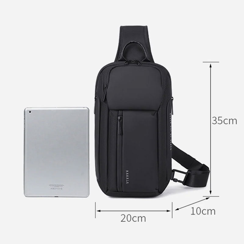 Rahala , Bag Cross , Back , RAL133 -Black
