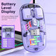Cobraa R55 Rechargeable Transparent wireless & Bluetooth Mouse