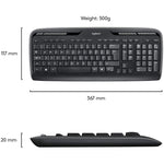 LOGITECH WIRELESS COMBO MK330 - Black