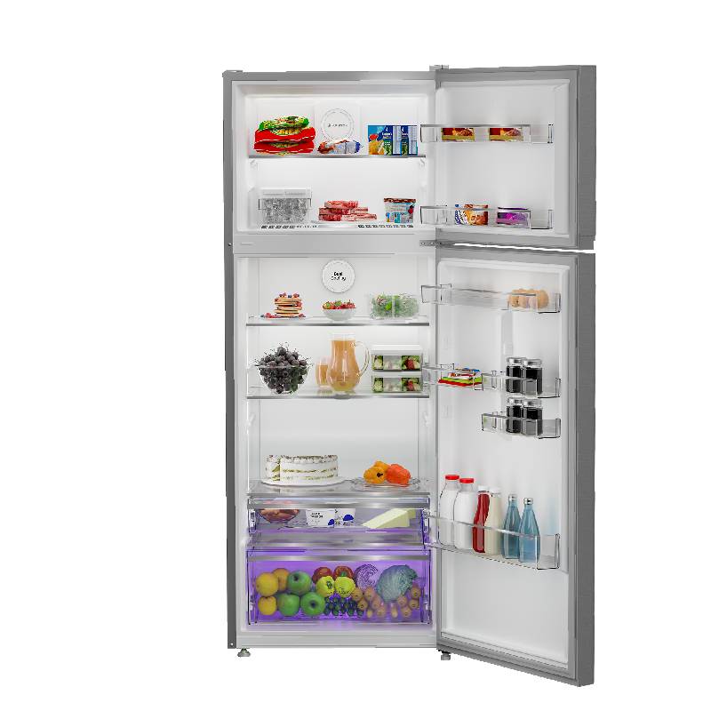 Ariston 420L No Frost Inverter Refrigerator – Digital, Titanium Inox -ART70 F1422D XNA