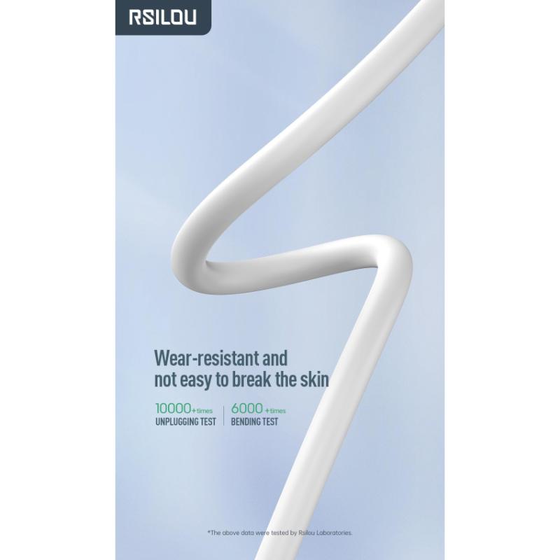 Rsilou Type-C Cable 3A R2003-001 – White