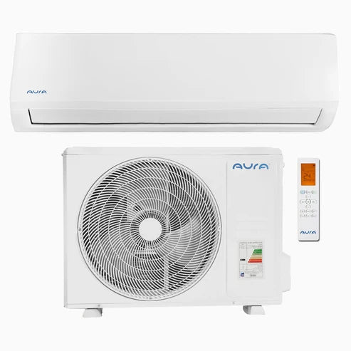 Aura 3 HP Split Air Conditioner Cool & Heat with Digital Display, Plasma & Turbo, AGE-24HP - White