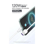 Rsilou Type-C Cable 120W Fast Charger 120CM R2029-001