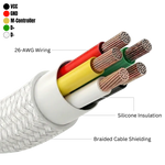 MOMO Type-C to Lightning Fast Charge Cable 30W 1.2m (MO-011025) – White