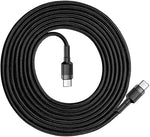 Baseus USB-C to USB-C Cable, 100W, 2 Meter,