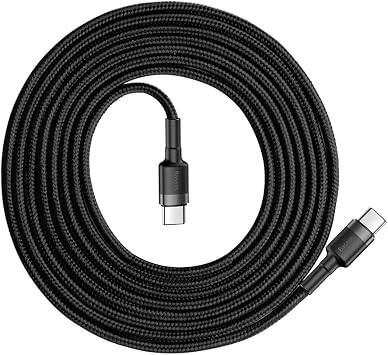 Baseus USB-C to USB-C Cable, 100W, 2 Meter,