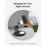 Anker MagGo Wireless Charging Station 15W 3-in-1 B52M3V11 – Black