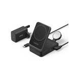 Anker MagGo Wireless Charging Station 15W Foldable 3-in-1 B2557211 – Black