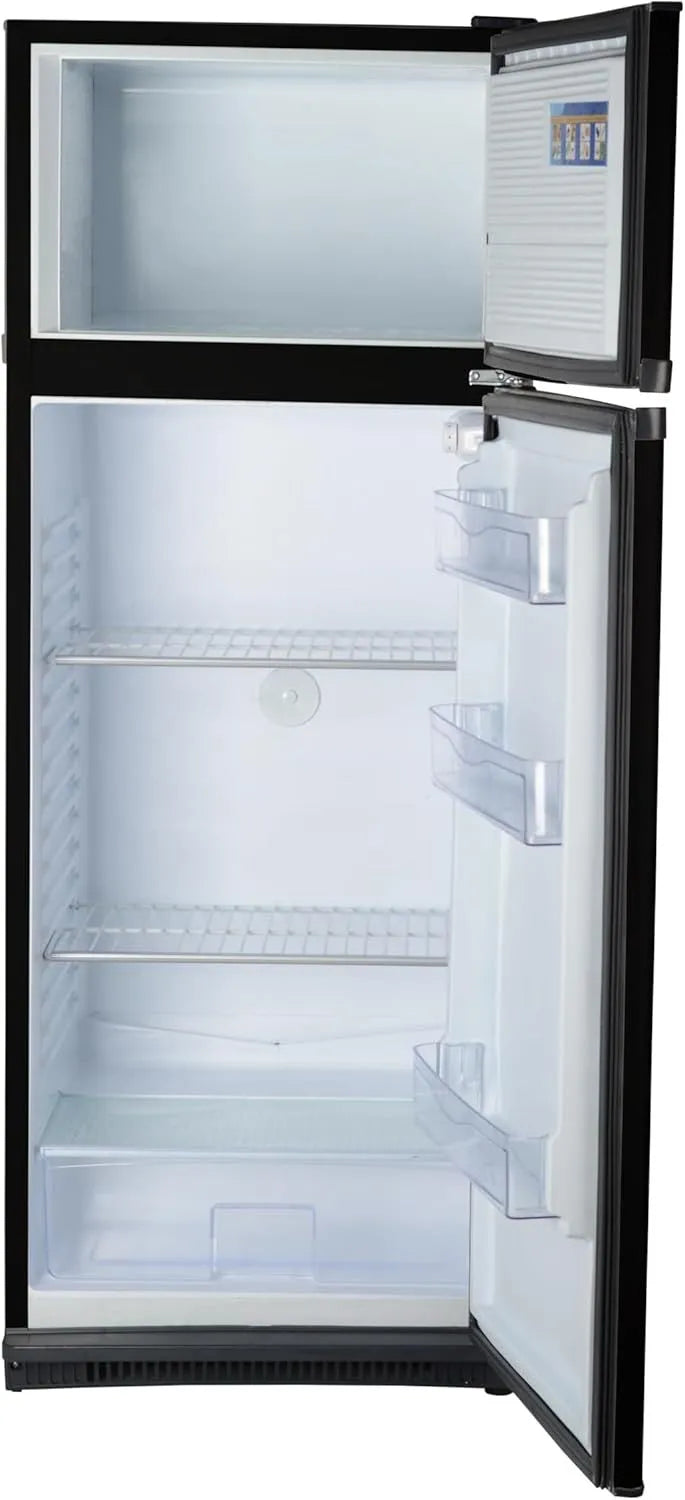 ثلاجة Penguin Defrost بسعة 303 لتر، موديل FG330 – أسود