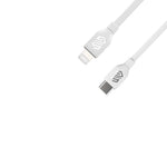 Smart Gate USB-C to Lightning PVC Cable 1M – Fast Shielded – White