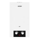 Levon Digital Gas Water Heater, 10 Liters, Adaptor , Pro SAFTY -F-OXG - White