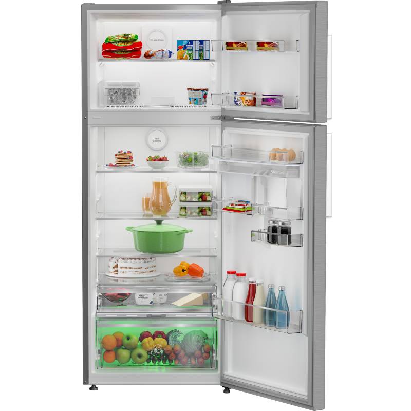 ثلاجة ARISTON 450 لتر نوفروست إنفرتر مع موزع مياه – ديجيتال، رمادي | ART70 F1452D XWE