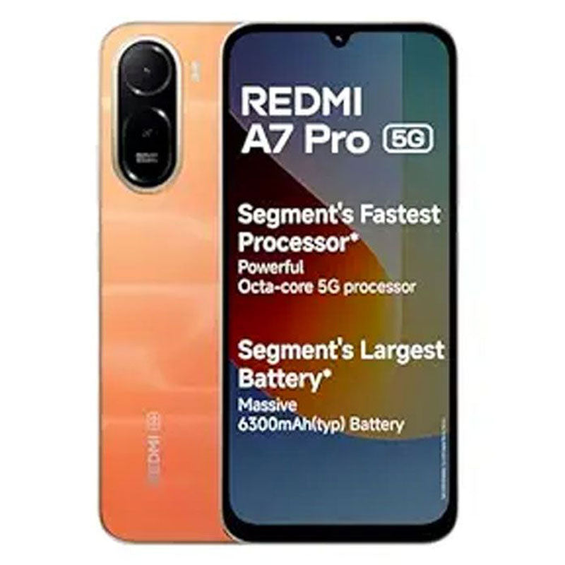MI Redmi , A7 PRO , 64GB , 4GB RAM - Sunset Orange
