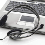 Logitech® H111 Stereo Headset + Microphone - Black
