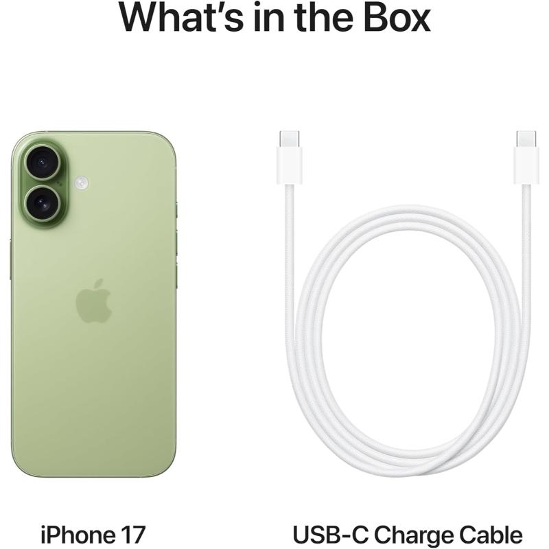 Apple iPhone 17, 8GB Ram, 512GB - Sage (2 Years Warranty)