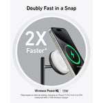 Anker MagGo Wireless Charging Station 15W 3-in-1 B52M3V11 – Black
