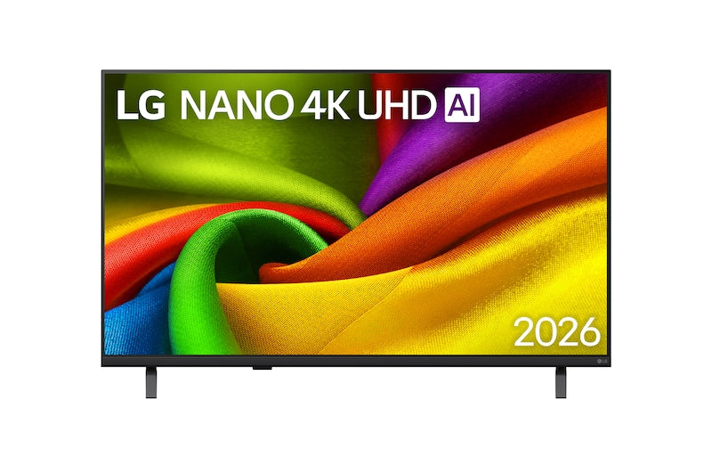 LG 55 Smart TV , 4K UHD LED Built-In Receiver - Black