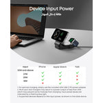 Anker MagGo Wireless Charging Station 15W Foldable 3-in-1 B2557211 – Black