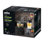 Braun PureEase Food Processor 800W FP3132BK – Black
