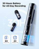BOYA Magic-04 AI Wireless Microphone – Transformable Mic with USB-C & Lightning - Black