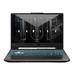 ASUS TUF A15 Laptop, AMD Ryzen 7 8845H, 8GB RAM, 512GB SSD, NVIDIA RTX 3050, 15.6" FHD Display, Windows 11, Model FA506NCG-HN857W, Graphite Black