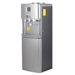 Penguin , Hot, Cold & Normal Water Dispenser With Refrigerator , 3 Taps , PD001 - Silver Chrome
