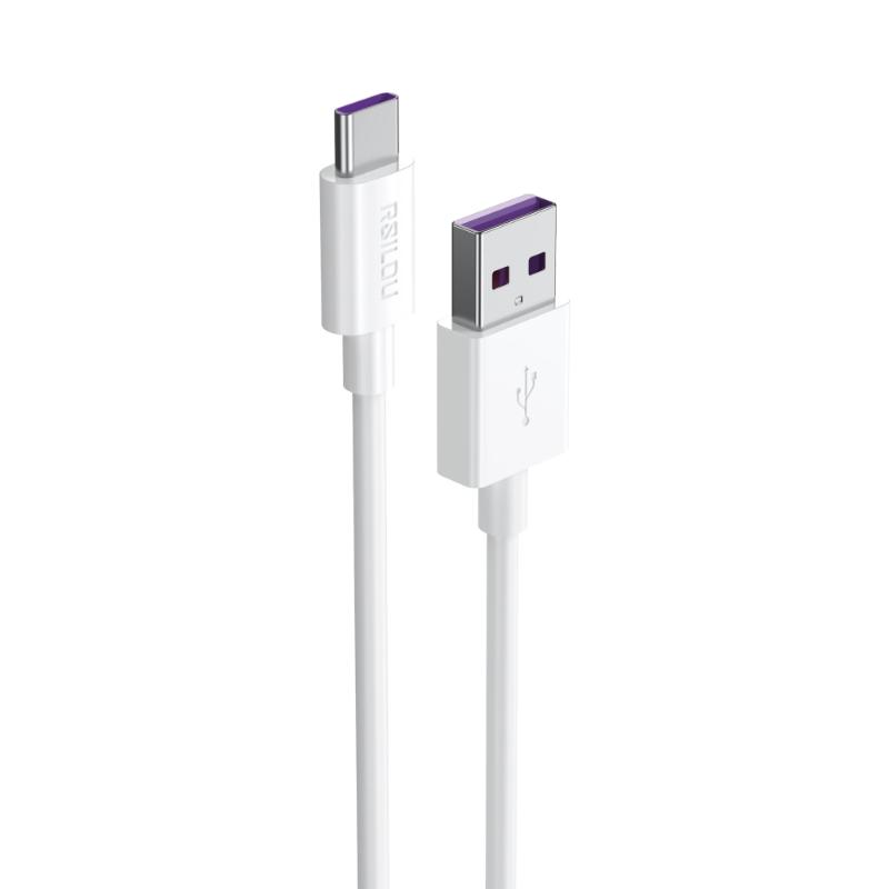 Rsilou Type-C Cable 120W 100CM R2009-001 – White