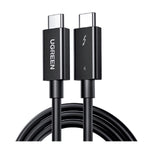 كابل UGREEN USB-C إلى USB-C Thunderbolt 4 بطول 1 متر، US501 – أسود