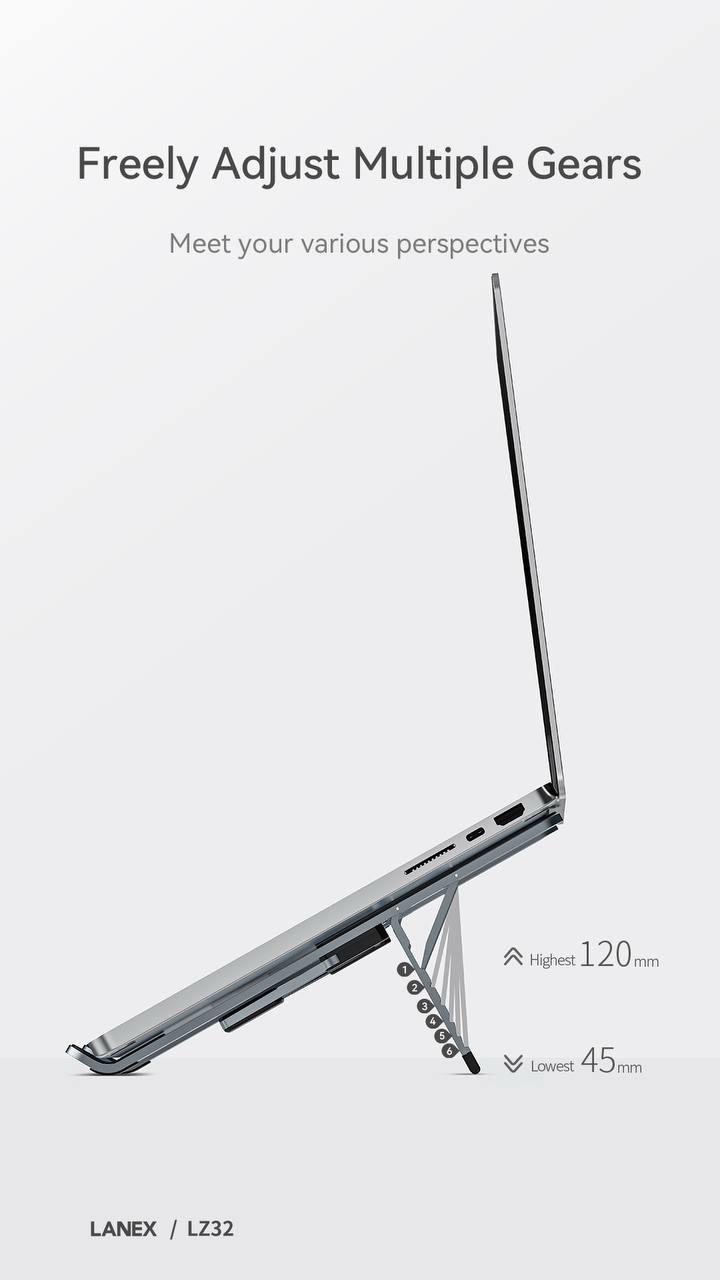 Lanex lZ32 Stand laptop - Silver