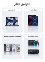 كابل UGREEN Type-C إلى Type-C، شحن سريع 60W PD، أسود