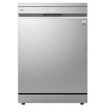 LG 14-Place QuadWash Dishwasher with TrueSteam, Heat Dry and Wi-Fi – Prime Silver (DFC287HVS)