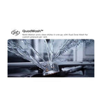 LG 14-Place QuadWash Dishwasher with TrueSteam, Heat Dry and Wi-Fi – Prime Silver (DFC287HVS)