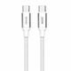 MOMO Type-C to Type-C Fast Charging Cable 240W 1.2M – White