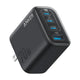 Anker Home Charger Adapter 70W PD 4 Ports with USB-C Cable (B121CL11) – Black