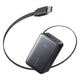 باور بانك Anker Nano سعة 10000 مللي أمبير 45 وات بكابل USB-C مدمج قابل للسحب